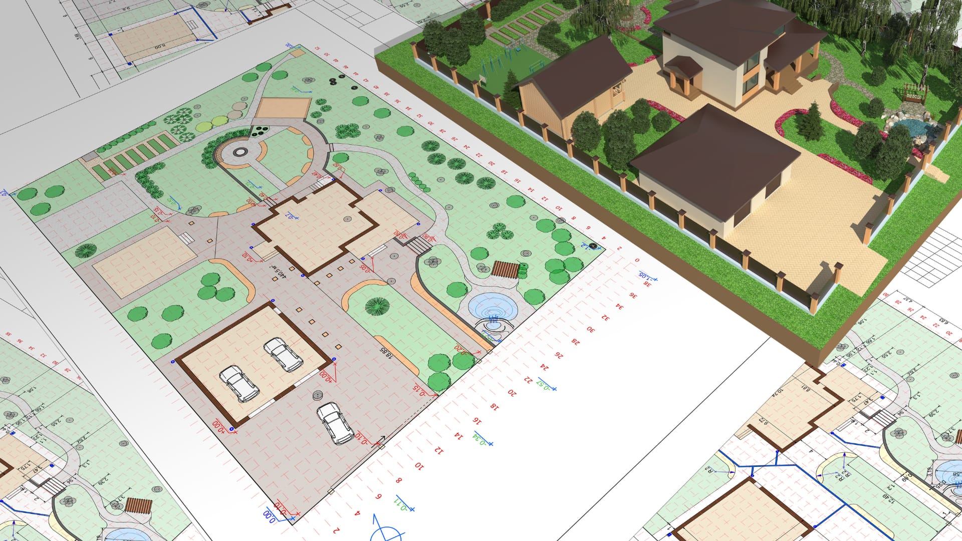 service conception 3d de votre jardin